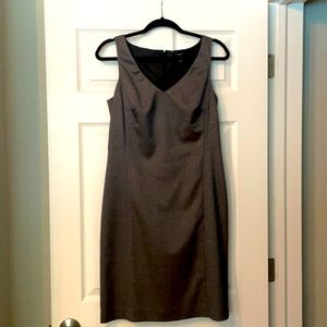 Ann Taylor silvery/grey sheath suit dress